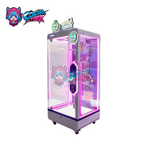 Machine à griffes d'arcade à pièces colorée, machine à cadeaux à ciseaux, machine à rachat de prix avec éclairage LED, difficulté réglable - Product Image 3