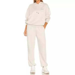 Conjunto de Dos Piezas de Terciopelo en Oferta, Sudadera con Capucha y Pantalones para Mujer, Chándal de Terciopelo, Conjunto Deportivo para Mujer - Product Image 1