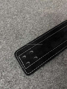 เข็มขัดยกน้ำหนัก Pu คุณภาพพรีเมียม ป้องกันขั้นสูง ปรับแต่งโลโก้ได้ ทนทาน ปรับได้ รองรับหลังส่วนล่าง - Product Image 5