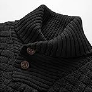 Suéteres de Invierno Personalizados para Hombre, Corte Ajustado, Antiarrugas, Secado Rápido, con Cuello Redondo y Logotipo Frontal, de Poliéster - Product Image 2
