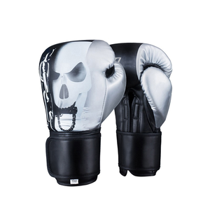 Gants de boxe en cuir de haute qualité en gros, personnalisés, respirants, avec logo personnalisé, gants rembourrés durables pour adultes - Product Image 6