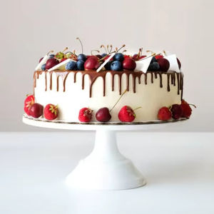 Premium diseño personalizado redondo pulido madera pastel soporte pastel herramientas - Product Image 1