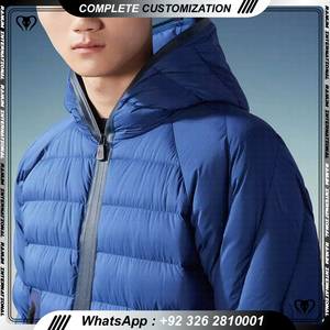 Chaquetas Acolchadas para Hombre de Alta Calidad OEM, Chaquetas Acolchadas con Cremallera Completa, Chaquetas Acolchadas de Talla Grande para Hombre - Product Image 5