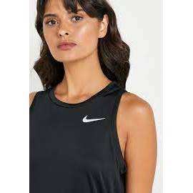 Débardeurs de course Nike Miler pour femmes Couleur : Noir 100% authentique - Product Image 4