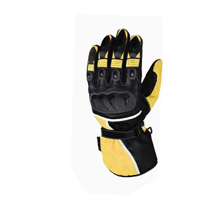 Guantes de cuero duraderos para motocicleta de Pakistán, guantes para motocicleta, equipo de protección para Motocross, guantes de carreras de velocidad con logotipo personalizado - Product Image 6