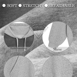 Sudaderas Personalizadas de Alta Calidad para Hombre, Logotipo Bordado Personalizado, 100% Algodón, Estilo Urbano, Lavado Ácido, Venta al por Mayor - Product Image 6