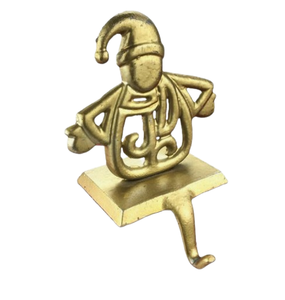 Mayorista Soporte de almacenamiento Personalizado Metal plateado Forma de Iglesia Soporte de suspensión de medias Gancho de metal Navidad - Product Image 2