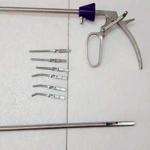 Pinza de Bulldog Laparoscópica Ortopédica Reutilizable de 10 mm x 330 mm con 6 Clips, 2 Juegos de Instrumentos Quirúrgicos para Perros - Product Image 3