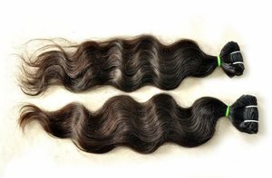 EXTENSIONES DE CABELLO HUMANO INDIO SIN PROCESAR RAW DOBLE DIBUJADO - Product Image 6