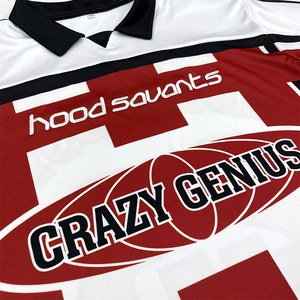 เสื้อโปโลแขนสั้นลำลองเสื้อมีปกกราฟิก - Product Image 5