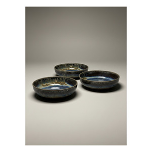 Tazón de Porcelana Toledo de 17 cm, Azul, Hecho a Mano, Estilo Wabi-Sabi con un Elegante Diseño para Ensaladas y Aperitivos, Ideal para Fiestas - Product Image 5