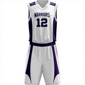 Uniformes de Baloncesto de Invierno al Por Mayor a Precio Económico, Último Diseño, Impresión Digital, Logotipo Frontal, Kits Deportivos Transpirables en Oferta - Product Image 1