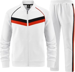 Ensemble 2 pièces grande taille pour homme Survêtement en molleton imprimé Vestes à fermeture éclair Vêtements d'hiver Respirant Logo Options XL XXL - Product Image 6