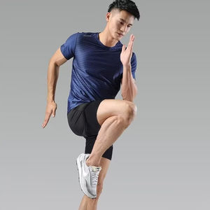 <b>Men's</b> Casual pocketed Bur Jogger <b>Shorts</b> Unisex Athletic Street Wear berry Custom <b>Camo</b> Side Stripes Breathable Mid Waist - Product Image 6