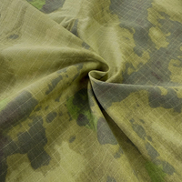 Russe FG Jungle Ruins Camouflage Tissu 50% Nylon 50% Coton Imperméable Imprimé Tactique Plaid Résistant À La Déchirure pour Veste Pantalon