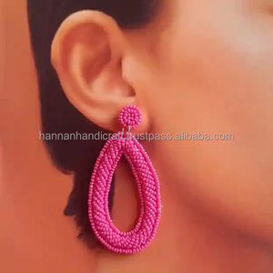 Pendientes de Mascarada Originales, Accesorios Atrevidos para Fiestas, Chapado en Oro, Pendientes Festivos para Bodas, Regalos de HANNANHANDICRAFT - Product Image 4