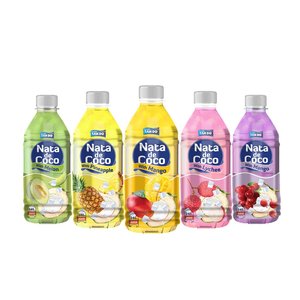 Jolly Jolly Nata De Coco Drink 320ml PET <b>Bottle</b> Tropical Fruit Flavors Free Design Free Sample Cheap Price Export Quality - Product Image 2