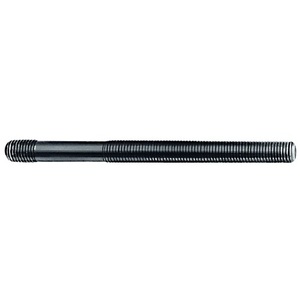 DIN 6379 M20x125 mm Tempered Stud Bolt 8.8 Grade Black Finish Black Oxide Surface Treatment - Product Image 1