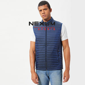 Chalecos acolchados de burbuja cómodos transpirables con logotipo personalizado de alta calidad para hombre, chaleco acolchado sin mangas de invierno, chaqueta personalizada - Product Image 1