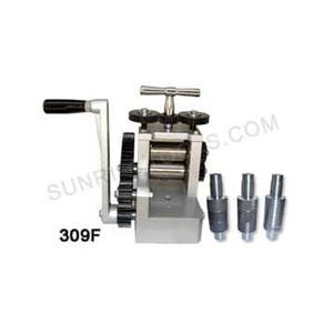 MINI ROLLING MILL SINGLE BODY WITH 5 <b>ROLLS</b> of SIZE 3"x1.5/8" SUPPLIED WITH HIGH QUALITY SS GEARS & WHEELS for <b>Jewellery</b> Supplies - Product Image 1