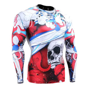 Rash Guard personnalisé de maillots de bain et vêtements de sport respirants de qualité supérieure avec logo et design personnalisés Fabricant OEM - Product Image 1