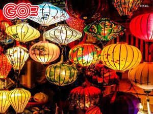 Hermosa linterna de bambú vietnamita de alta calidad a buen precio linterna colgante de pared para decoración de fiestas y vacaciones - Product Image 6