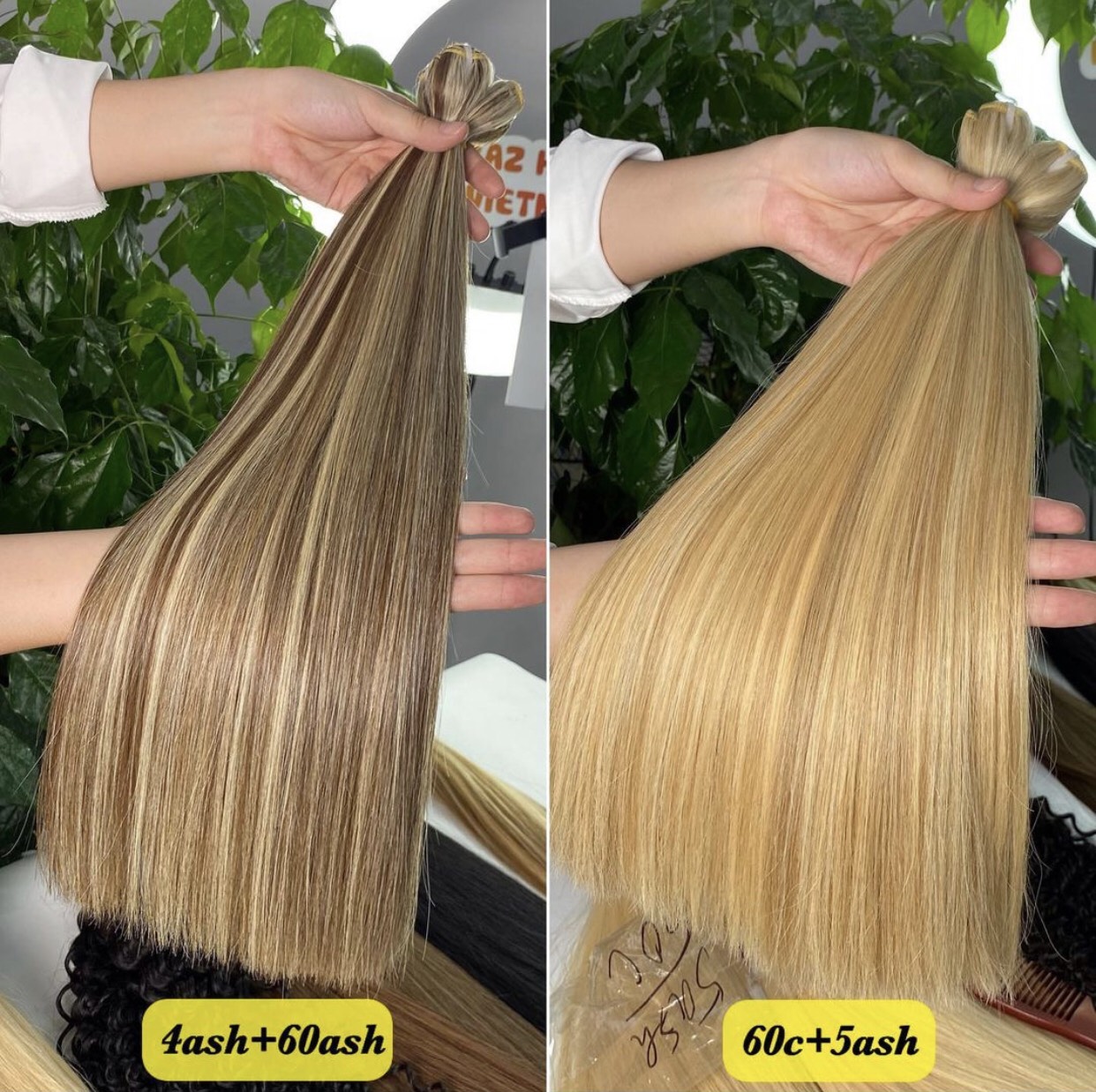 highlight weft