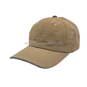 Men Women Summer 100% Polyester Denim 6-Panel Adjustable Reflective Strips Perforated Soft Unconstructed Quick-Drying Outdoor - Product Image 3