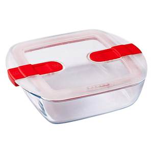 Récipient de stockage alimentaire Pyrex 1L pour cuisiner et réchauffer, idéal pour la cuisine domestique - Product Image 1