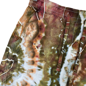 Pantalones cortos teñidos para hombre, precio al por mayor, alta calidad, mejor diseño, precio barato, algodón, poliéster, pantalones cortos teñidos en blanco con logotipo personalizado - Product Image 2