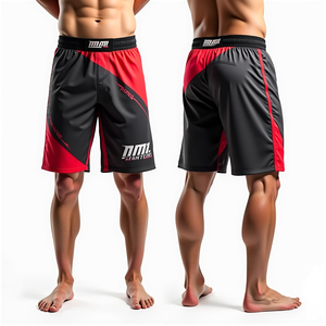 กางเกงขาสั้นต่อสู้ MMA ไม่มี GI BJJ grappling กางเกงขาสั้น sublimated ขายส่ง MMA สวมใส่ Jitsu กิโมโนทนทาน - Product Image 1