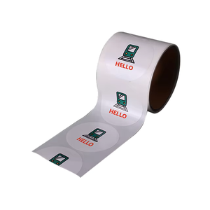 Autocollants personnalisés avec date d'expiration, papier mat en rouleau pour la promotion de marques privées, supermarchés, produits alimentaires, cosmétiques, bouteilles, pots - Product Image 1