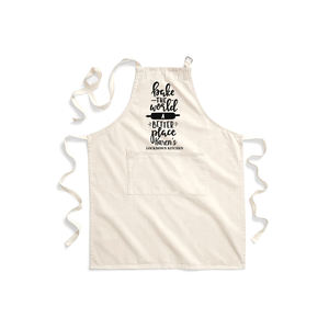 Tabliers de cuisine de conception personnalisée en Offre Spéciale 100% coton avec logo privé personnalisé - Product Image 2