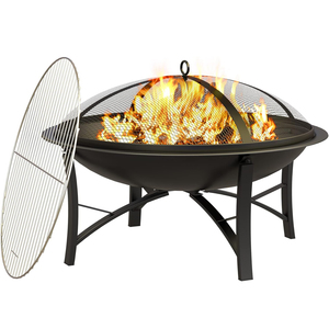 Rustic Style <b>Metal</b> Fire Pit Premium Quality Ideal for Garden and Patio Decoration Available in Wholesale Quantity from India - Product Image 1