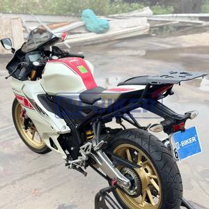 Porte-bagages arrière et porte-boîte Yamaha R15, acier de haute qualité, durable, couleur noire, capacité de 8L - Product Image 4