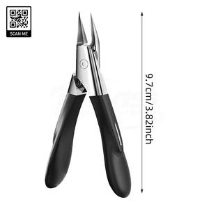 Cortaúñas de Lujo Dorado con Hoja Curva de Acero Inoxidable, Resistente y Duradero, Cortacutículas, Último Modelo Más Vendido - Product Image 3