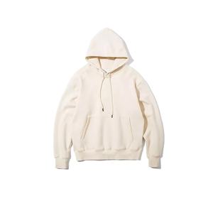 Venta al por mayor de los hombres Fitted Pullover Streetwear Sudadera con capucha multicolor de alta calidad de poliéster de lana de gran tamaño Sudaderas con capucha en blanco Logo liso - Product Image 6