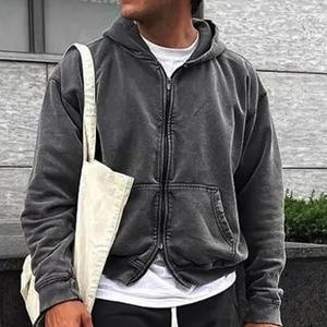 Conjunto de Sudadera con capucha de gran tamaño unisex personalizado invierno nuevo poliéster pesado para Puff estampado diseño Digital bordado 100% algodón - Product Image 5