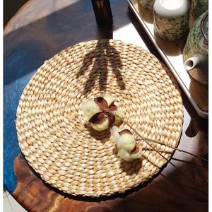 Tapis durable en jacinthe d'eau écologique et léger Une pièce décorative classique pour les magasins de maisons et le style intérieur - Product Image 3