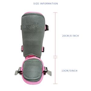 Protège-tibias de baseball et de softball pour hommes professionnels Protection des jambes en polyester et en maille souple Fabriqué par des experts - Product Image 5