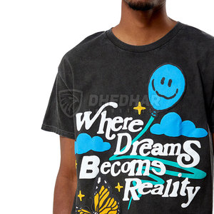 Camisetas con estampado puff de secado rápido de último diseño, camisetas con estampado puff cómodas de primera calidad en diferentes colores - Product Image 3