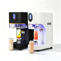 Machine de scellage de canettes entièrement automatique, spéciale pour les salons de thé, équipement multifonctionnel de scellage et d'emballage de gobelets pour boissons