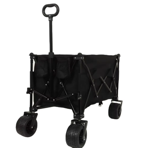2025 Garden Outdoor Utility Wagon Trolley Carts Plegable Beach Large Folding Wagon Cart - Product Image 1