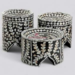 Soporte para Pastel Hecho a Mano Ecológico con Madreperla para la Presentación de Postres en Ramadán y Uso Familiar, de Vietnam - Product Image 1