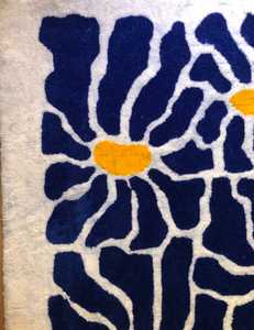 พรมปูพื้นขนสัตว์แบบถักด้วยมือดีไซน์แบบดั้งเดิมออกแบบได้ตามต้องการมีขนาดและสีทำด้วยมือแบบแอบสแตรก - Product Image 2