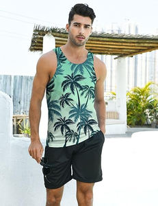 Débardeur d'été pour hommes doux et confortable avec une respirabilité supérieure motif tissé tricoté grande taille pour un usage quotidien - Product Image 5