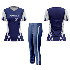 Uniforme de softball pour femmes adultes, léger, grande taille, respirant, de haute qualité, couleur personnalisée - Product Image 3