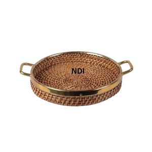 Comida Postre Pasta Desayuno Servidor de madera con asas Bandeja Multifuncional Cocina Catering Usado Bandeja decorativa para servir - Product Image 3