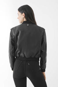 Chaquetas de Punto Transpirables de Poliéster para Mujer, Moda de Invierno, Chaqueta de Motociclista de Manga Larga Más Vendida - Product Image 2