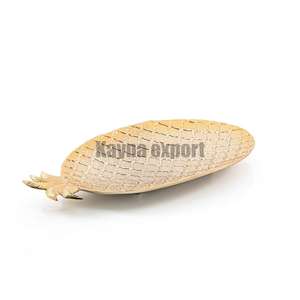 Artisanat en métal conception d'ananas présentoir de nourriture plateau en métal mariage et hôtels plat d'affichage de nourriture plateau - Product Image 2